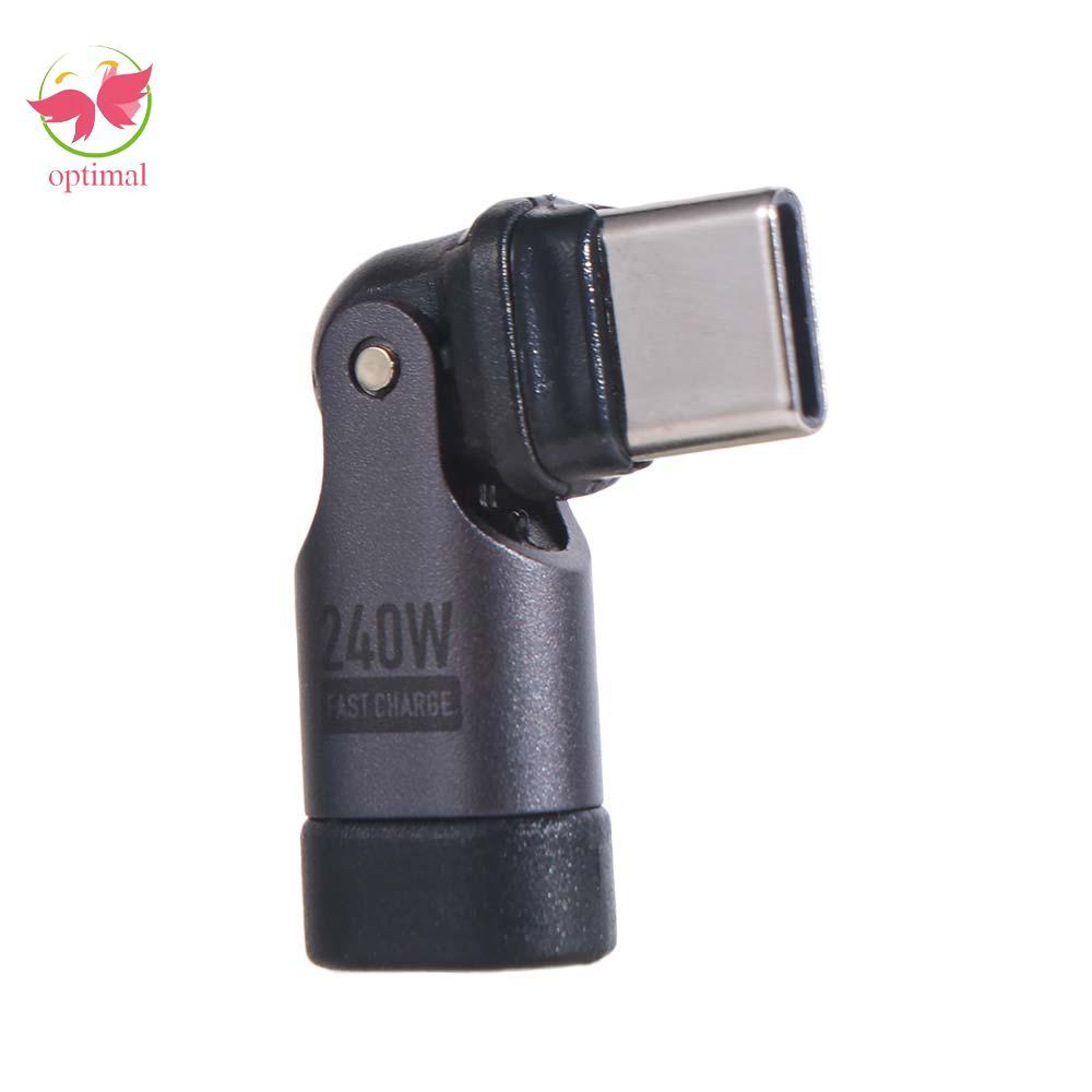 Bộ chuyển đổi USB Type C OPTIMAL LIMIT, Bộ chuyển đổi sạc USB-C sang USB-C, Hub USB C linh hoạt 180 