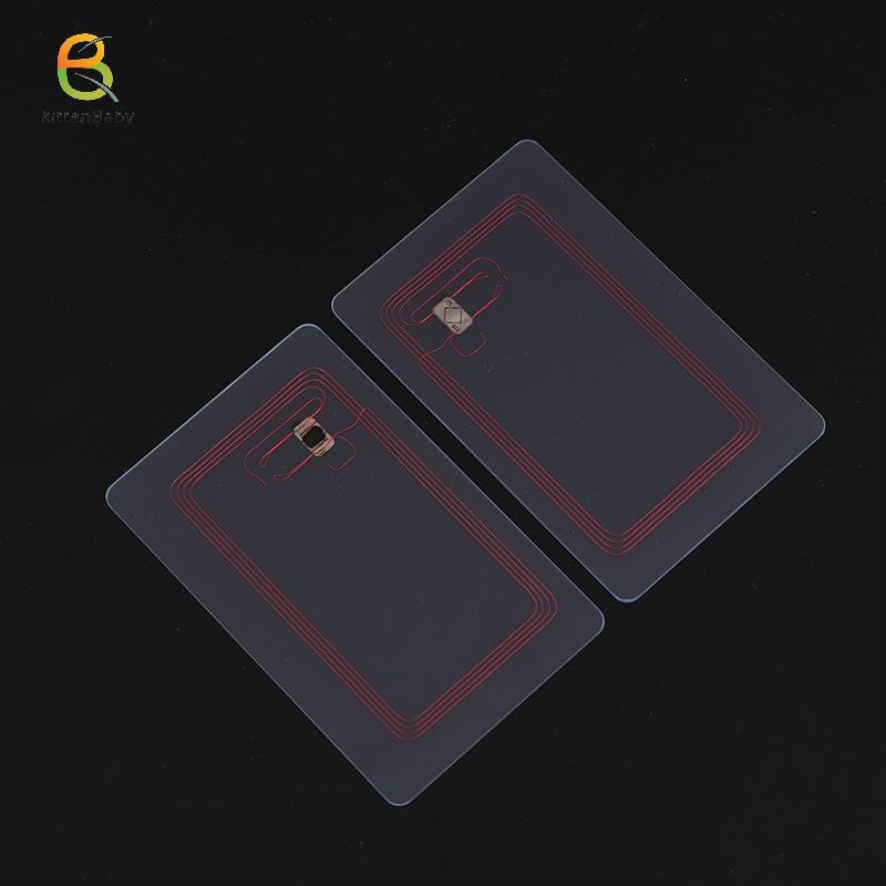 [Baby-t] 5 / 10 / 20 Chiếc Thẻ NFC Trong Suốt Trống Thẻ NFC NFC NFC Có Thể Lập Trình NFC 215 Thẻ NFC
