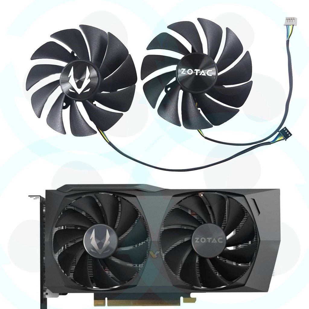 [COD] ZOTAC / ZOTAC RTX3050 3060 3060ti Quạt làm mát Card đồ họa cạnh đôi GA92S2U