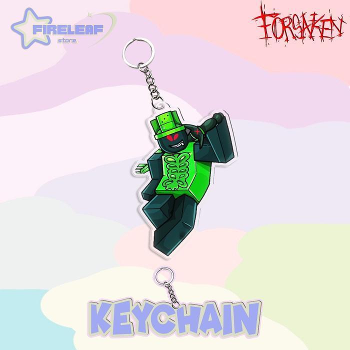 New arrival GANTUNGAN KUNCI AKRILIK FORSAKEN ROBLOX / KEYCHAIN GANCI 1X1X1X1 GUEST666 JOHN DOE KEREN
