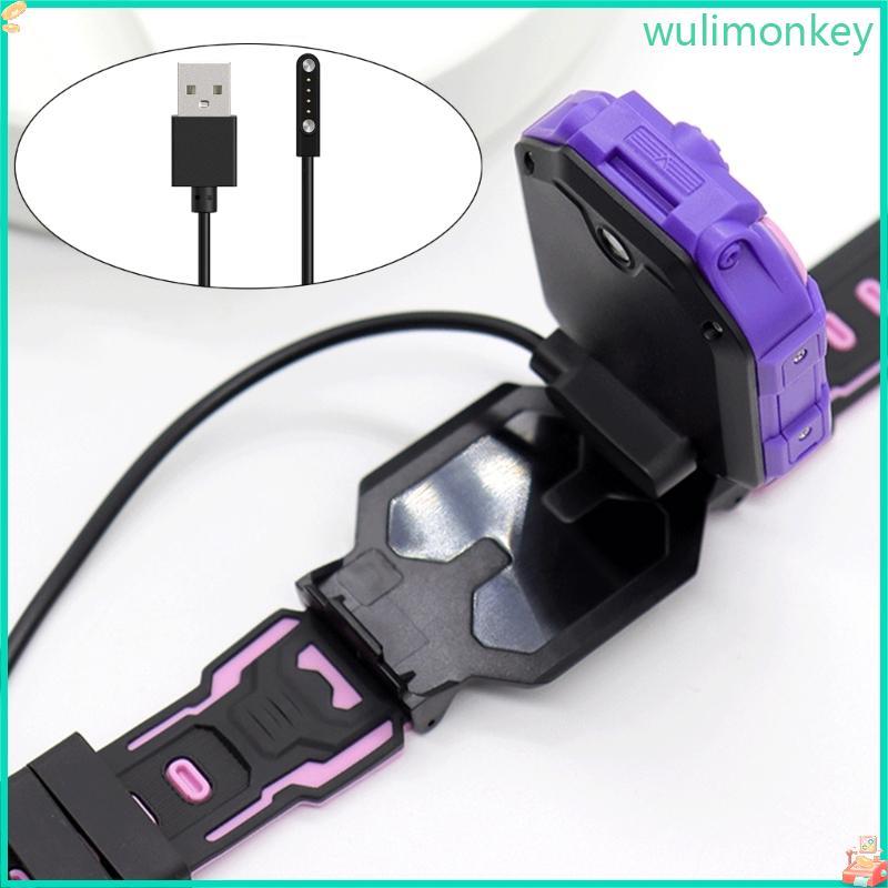 WU 4pin 9mm 3 0 Không Gian Sạc Từ Tính Dây Cáp Sạc Di Động Cho P03 MT1 Đồng Hồ Thông Minh Thay Thế