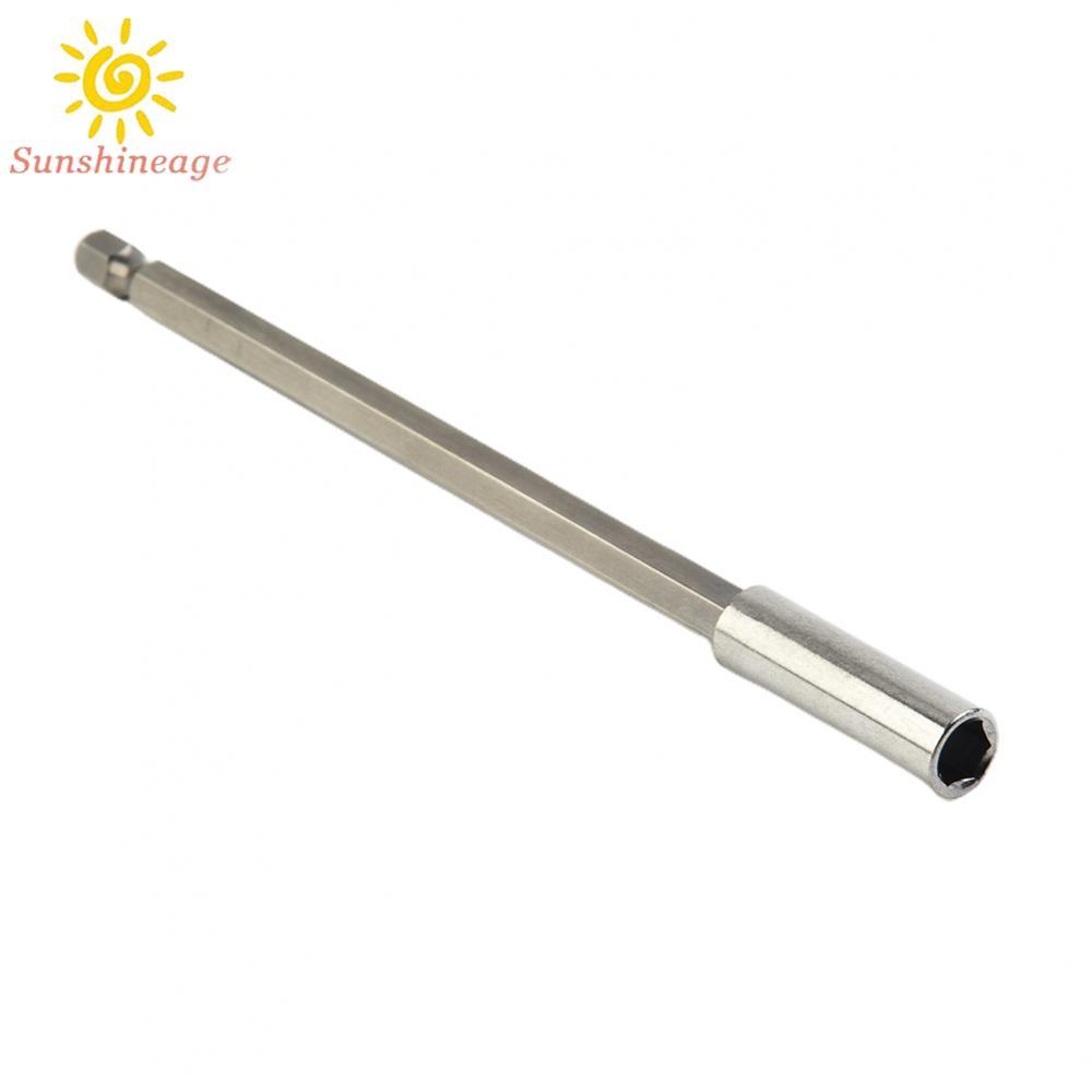 【SUNAGE】Holder Extension Bar Hand Tools Repairing Tools 1/4' Hex Shank Connecting Rod【HOT Fashion】