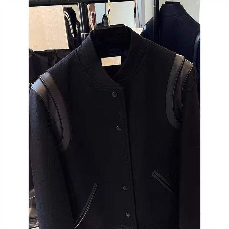 Z2X7 Men's baseball jacket for spring and autumn, stylish and cool flight jacket, new men's casual v