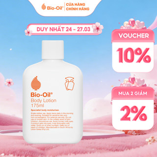 Sữa dưỡng thể giúp nuôi dưỡng da mướt mịn - BIO-OIL BODY LOTION (chai 175ml)