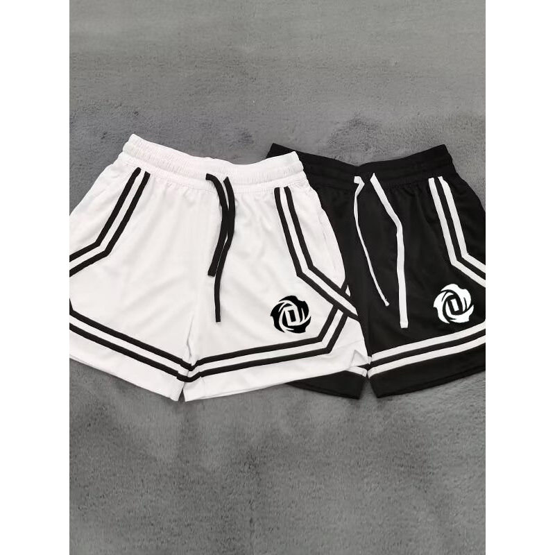 quần đùi thể thao quần chạy bộ nam Quần ngắn tập luyện bóng rổ kiểu Mỹ dành cho thanh thiếu niên Ros