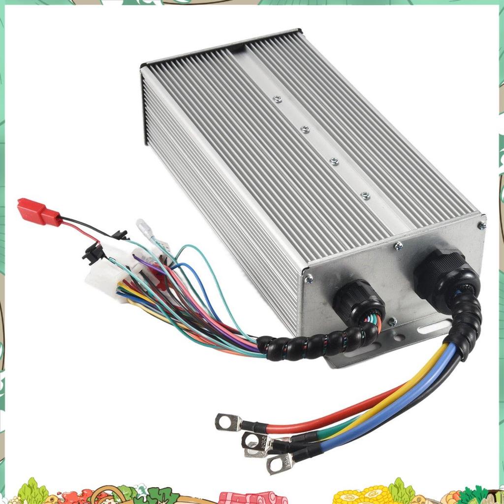 Bộ điều khiển FOC ba bánh 48V-72V 5000W, Xe pin, Bộ điều khiển động cơ không chổi than thông minh, X