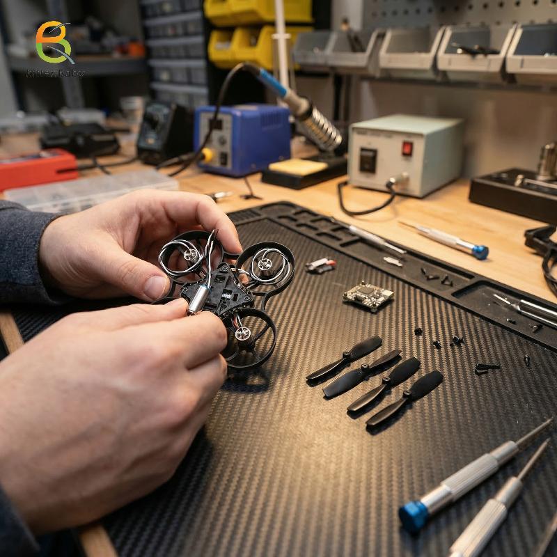 [Baby-t] 4 X DIY DC3.7V 50000RPM 716 Hollow Cup Coreless Tốc độ cao CW CCW Motor Với 4 X 50MM A B Cá