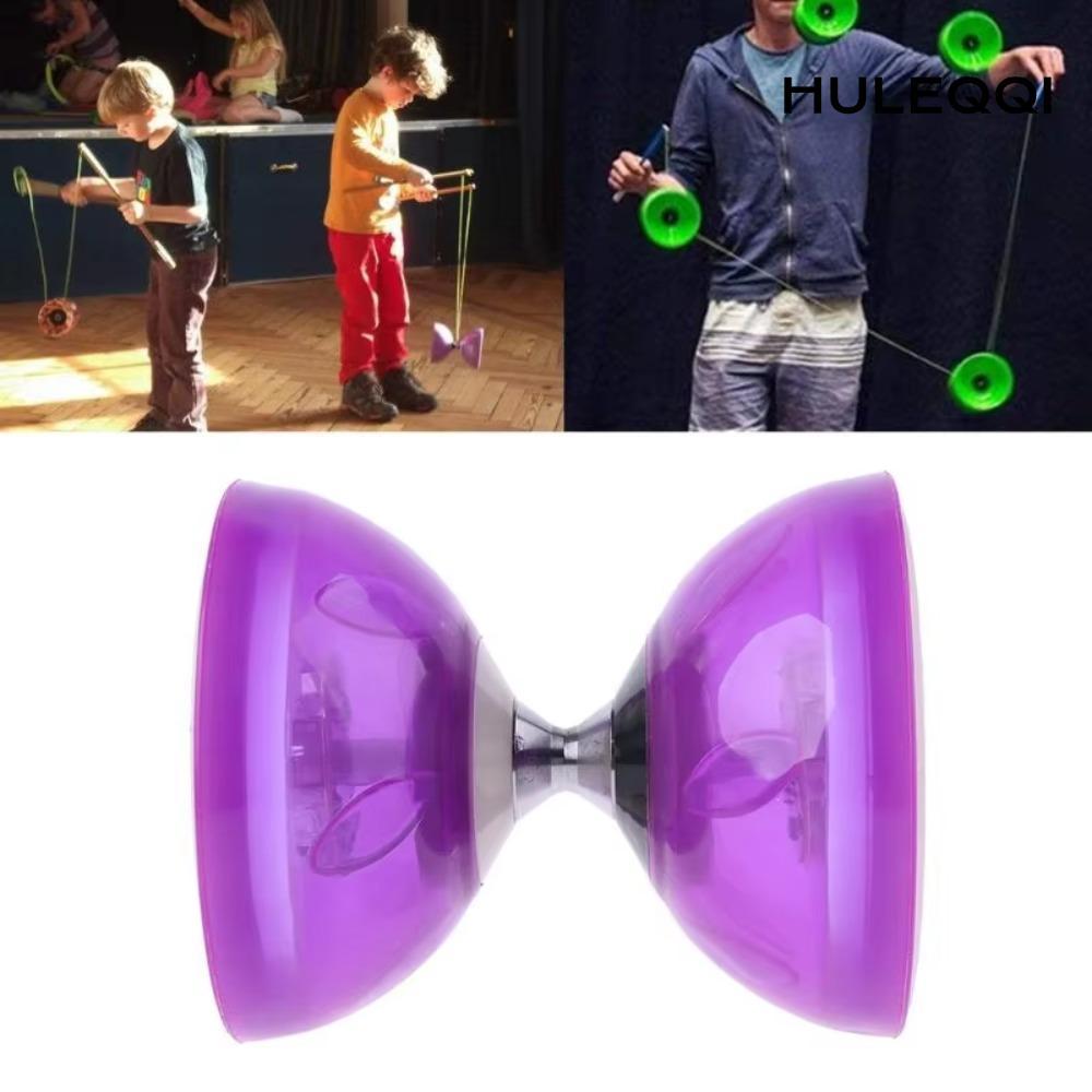 HULEQI Diabolo Trung Quốc, Hình Bát Da Yo-yo Trung Quốc, Xây Dựng Cơ Thể Phong Cách Dạ Quang Mềm Mại