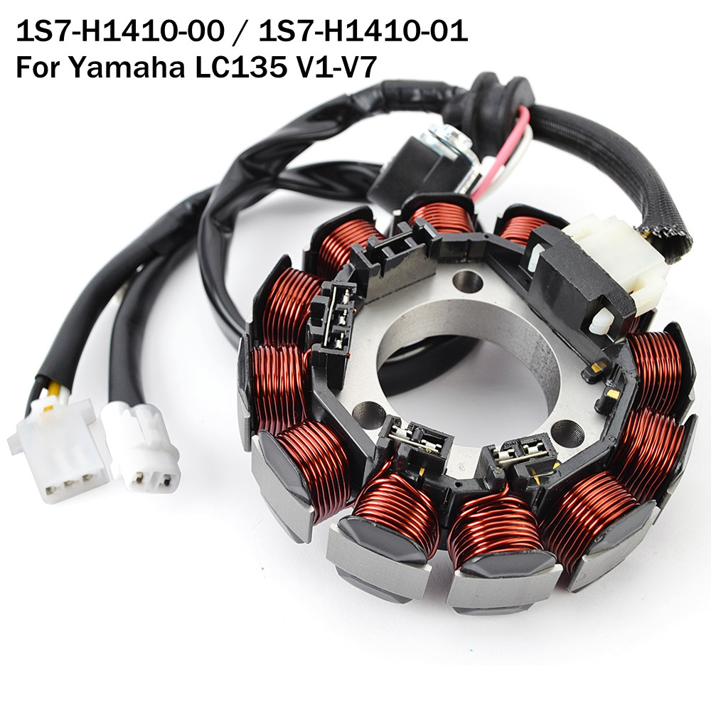 LC 135 Cuộn Dây Stator Xe Máy Cho Yamaha LC135 V1-V7 1S7-H1410-00 1S7-H1410-01