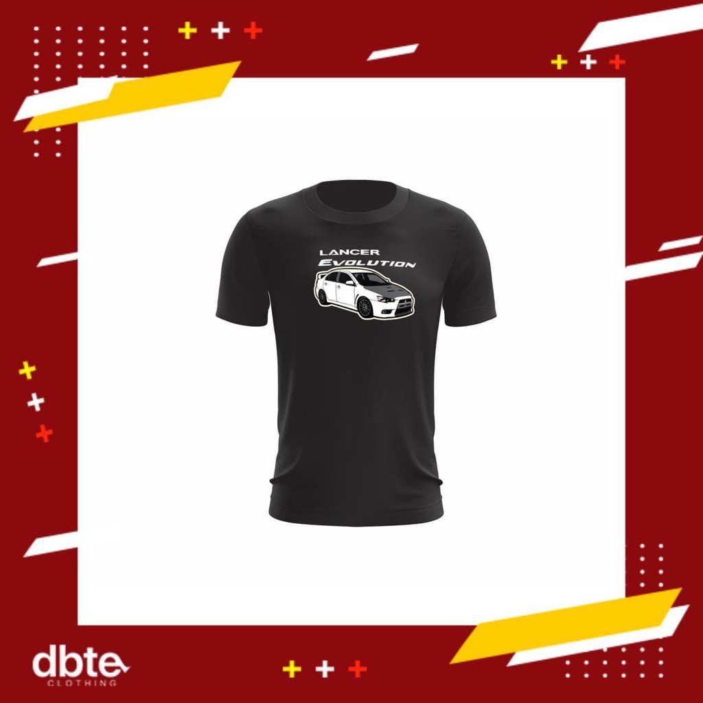Áo thun Baju Mitsubishi Lancer Evolution Áo thun Jersey