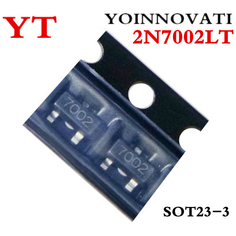 1000 Cái / lốc 2N7002LT 2N7002 7002 N-Channel MOSFET N-CH SOT23 SMD IC