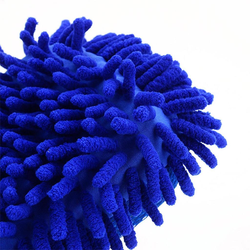 Car Detailing Scrub Mitt Reversible Auto Detailing Clean Absorbent Mitt Coral and Sponge Blocks Car 