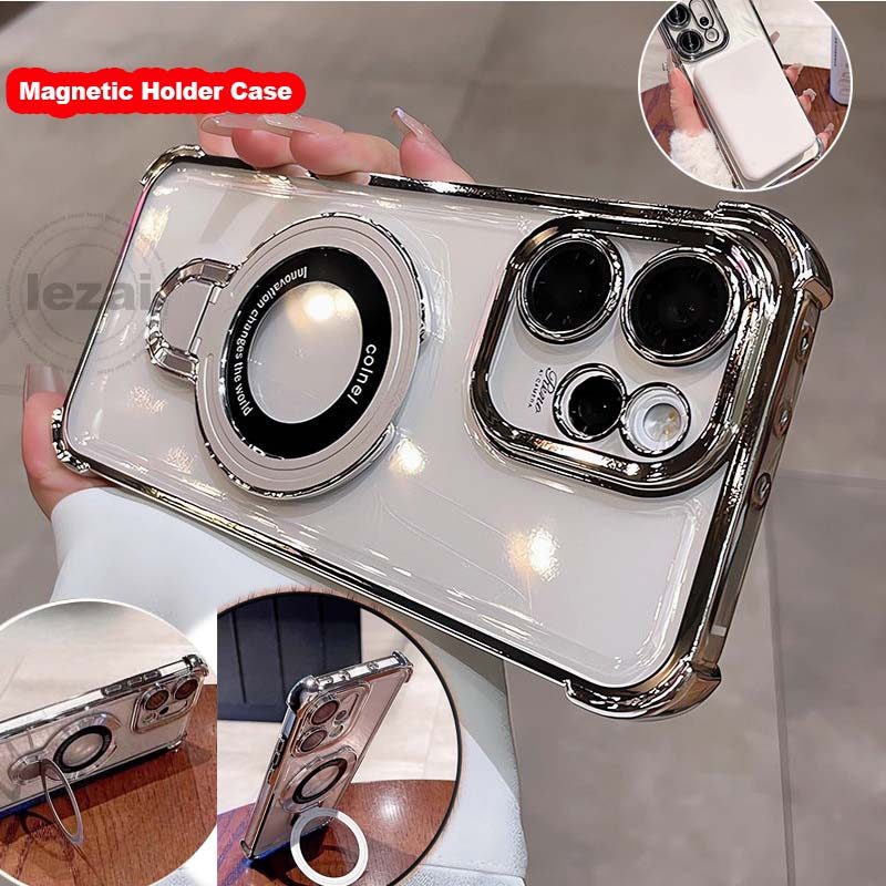 Ốp lưng OPPO Reno 15 Pro 15F 5G có giá đỡ từ tính