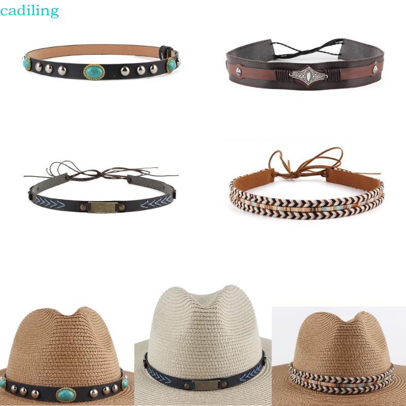 Ciling Western Hat Belt Band DIY Hat Band Cowboy Hat Band Western Beaded Hat Band