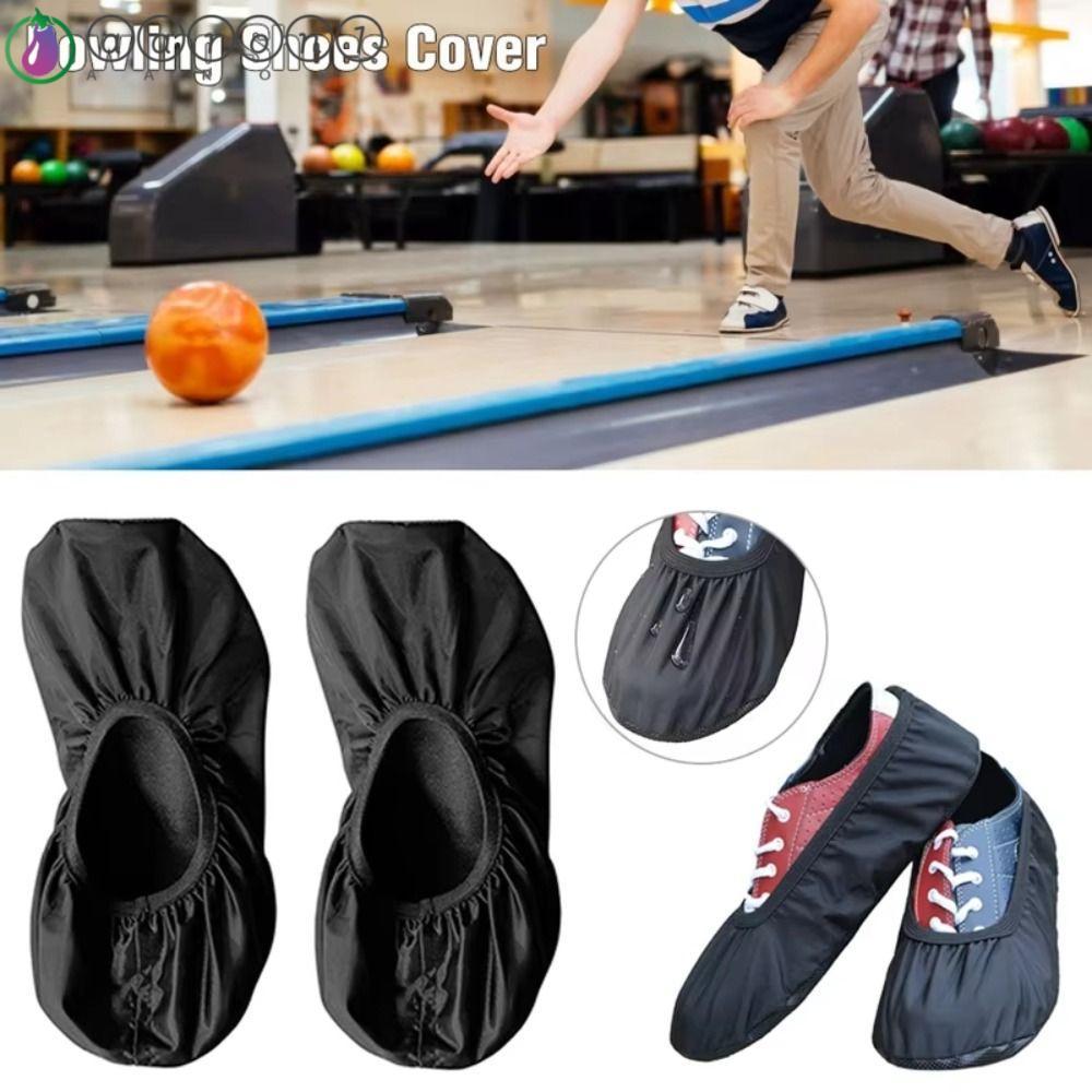 Vỏ giày Bowling AARON1, Vỏ bảo vệ giày có thể tái sử dụng chống nước, Đồ dùng bowling Máy màu đen Có