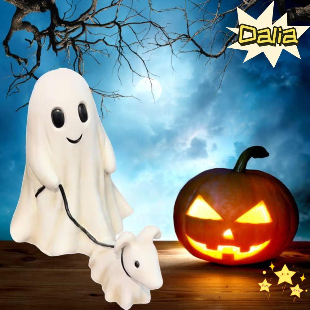 DALIA Ma Quái Chó Halloween Bức Tượng, Ma Ngoài Trời Trong Nhà Đi Bộ Ma Tượng Chó Đi Bộ, Chó Ma Hall