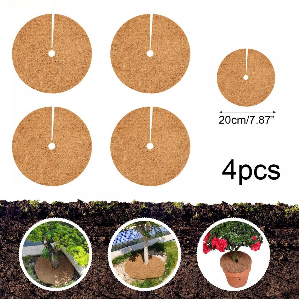【SUNAGE】Mulching Discs Moisture Natural Latex Coir Fiber Easy To Use Plant Care Products【HOT Fashion