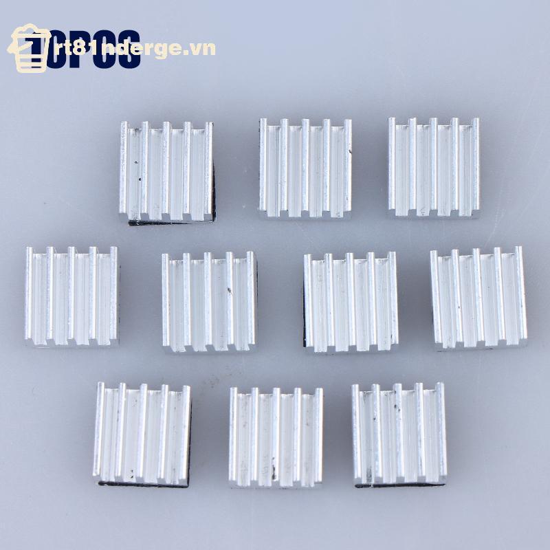 Ge 10 Chiếc A4988 Trình Điều Khiển Bước Tản Nhiệt Nhôm Tản Nhiệt Làm Mát Tản Nhiệt 3D Bộ Phận Máy In