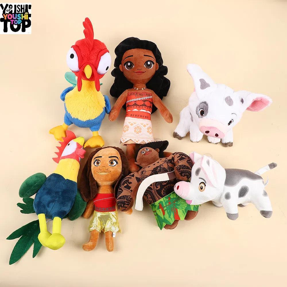 YOUSHI TOP Moana Sang Trọng Búp Bê Thú Cưng Nhồi Bông Quà Tặng Trẻ Em