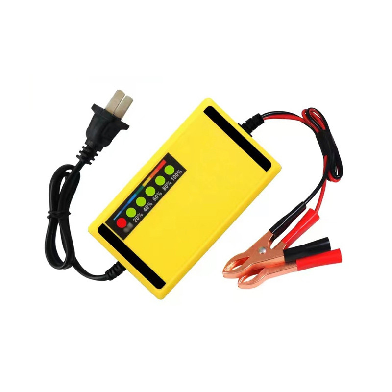 GOODLETI Intelligent 12V Electric Scooter Charger Charger Motorcycle Battery Charger Battery