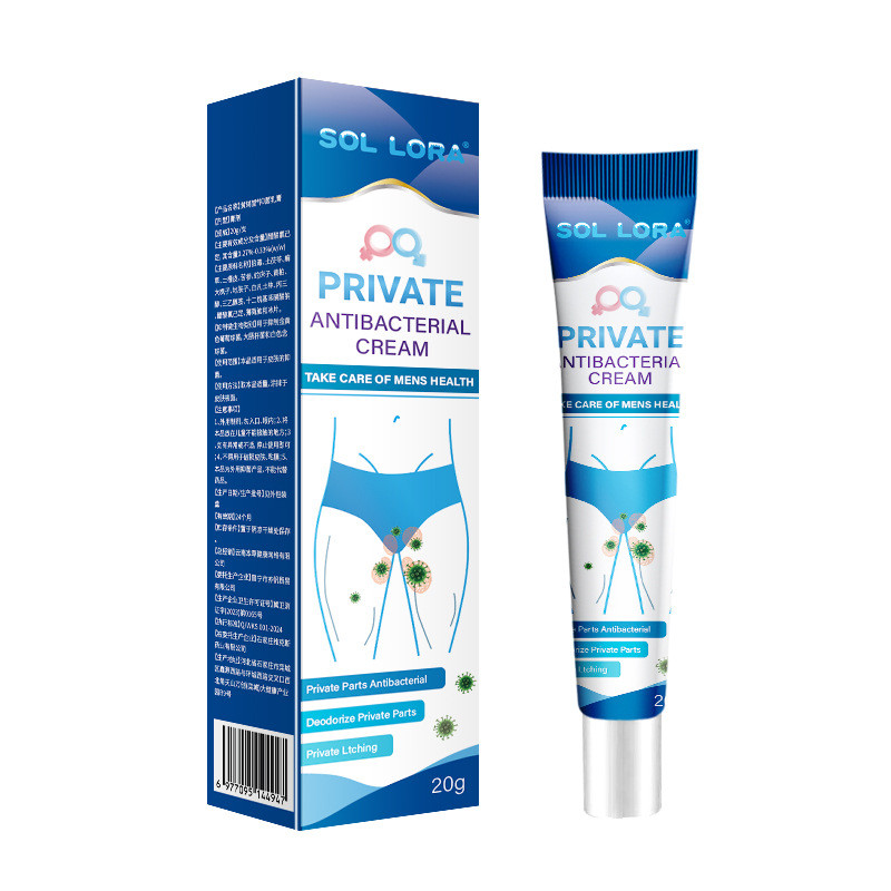 [Hàng có sẵn] SOL LORA Men 's Private Parts Care Kem chăm sóc mềm Thuốc mỡ da Thuốc mỡ Sử dụng bên n