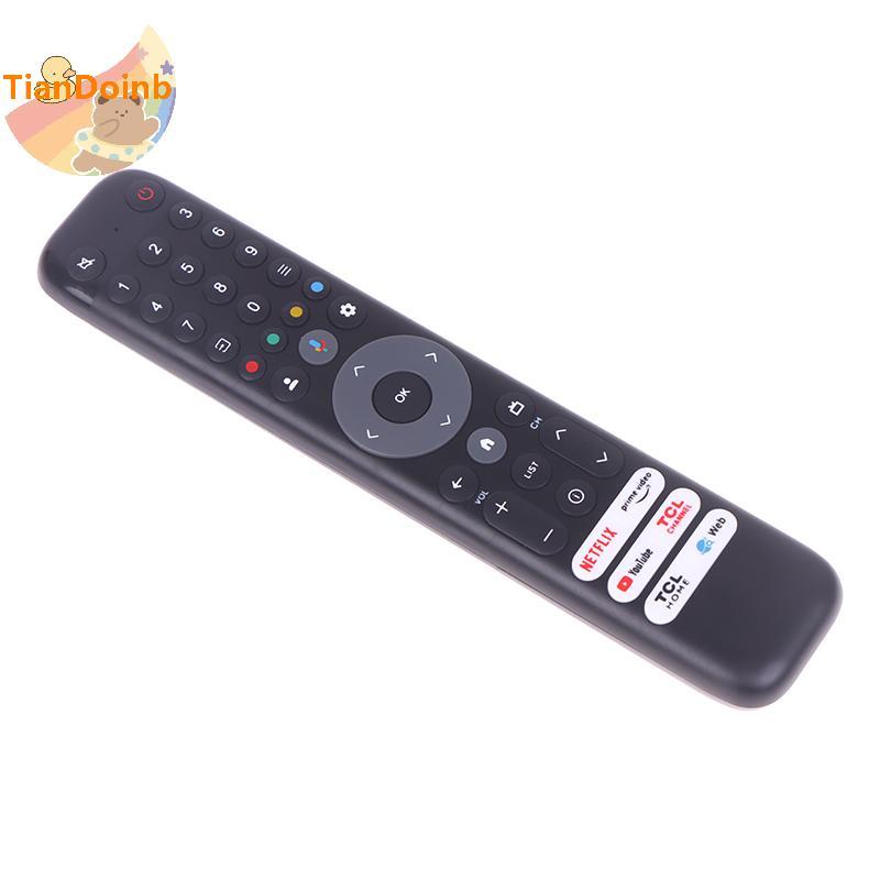 TianYe 1 Cái RC833 GUB1 Điều Khiển Từ Xa Bằng Giọng Nói Mới Cho Tivi Thông Minh TCL QLED 50 55 65 75