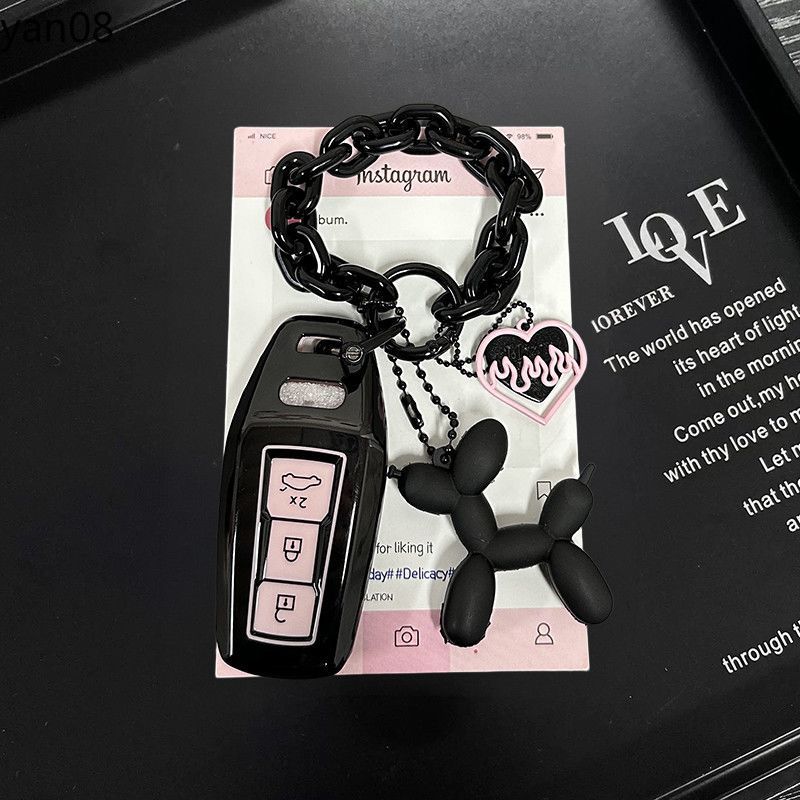 Thời Trang TPU Chìa Khóa Xe Ô Tô Dành Cho Xe Audi A5 A6L 2025 Sportback Q6L E-tron Vỏ Bảo Vệ Móc Khó