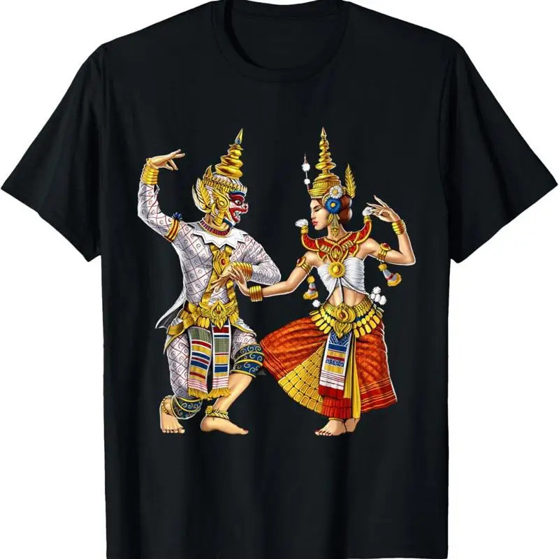 Trang phục khiêu vũ truyền thống Khmer Áo thun vũ công Kampucha
