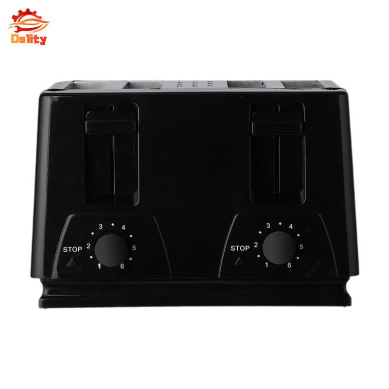 Máy nướng bánh mì điện dolity 4 lát Máy làm bánh mì tiện lợi cho bánh mì kẹp bánh quế