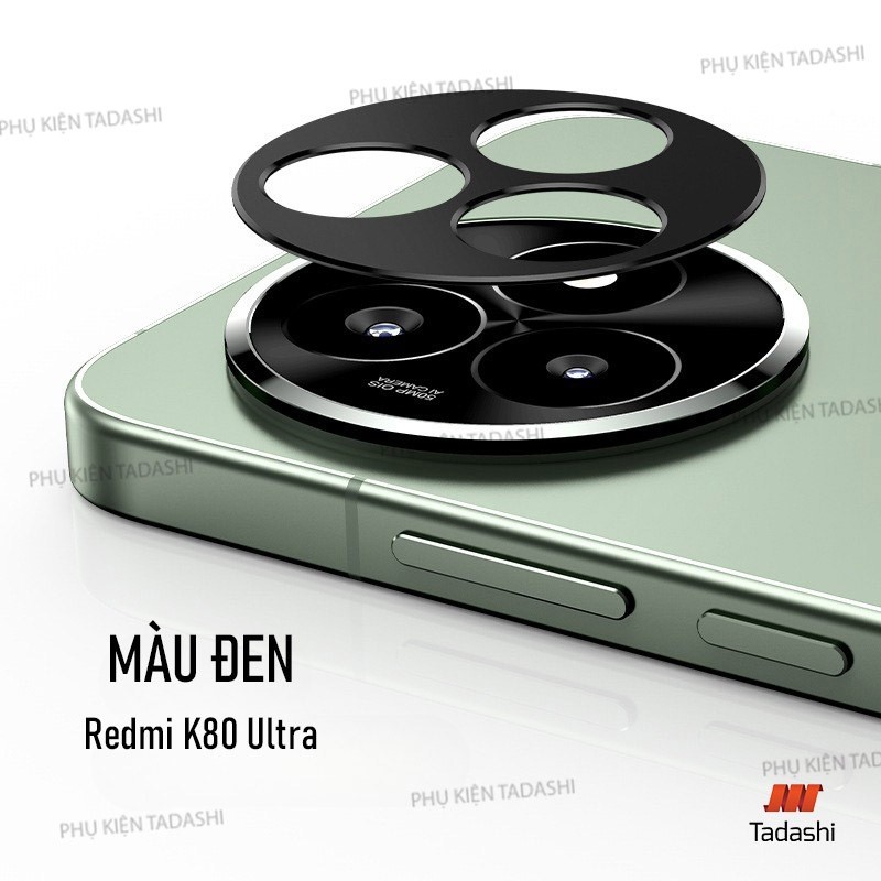 Miếng Kim Loại Bảo Vệ Camera Redmi K80 Ultra, Redmi K80/ K80 Pro HỢP KIM NHÔM, Miếng dán camera chốn