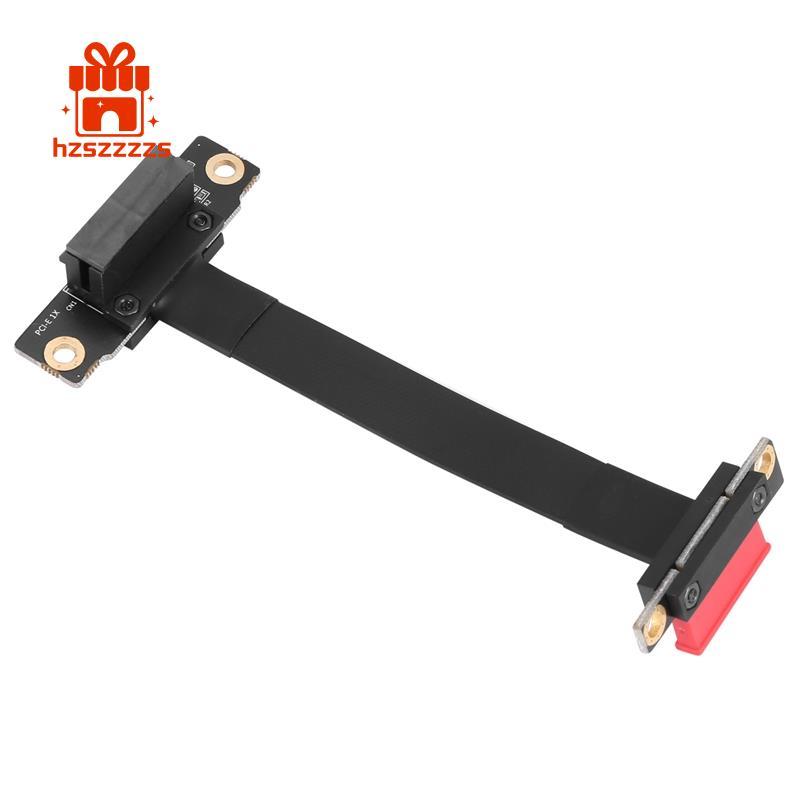 Cáp nâng PCIE X1 Dual 90 độ Góc phải PCIe 3.0 X1 sang X1 Cáp nối dài 8Gbps PCI Express 1X Riser Card