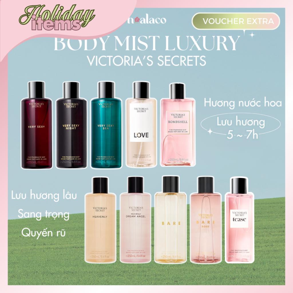 [TỔNG HỢP] Xịt thơm toàn thân BODY MIST VICTORIA'S SECRET LUXURY HƯƠNG NƯỚC HOA -  VICTORIA'S SECRET