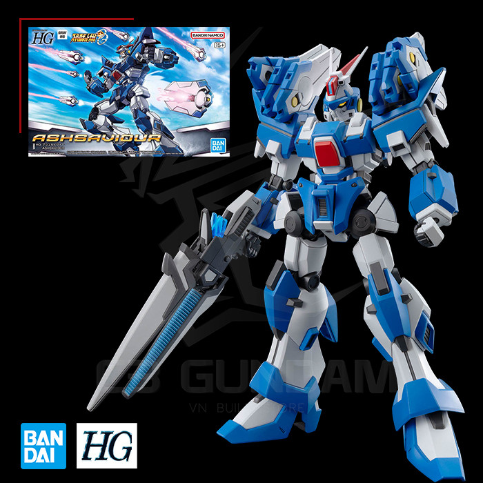 [BANDAI] MÔ HÌNH HG Ashsaviour SUPER ROBOT WARS OS  C3 GUNDAM