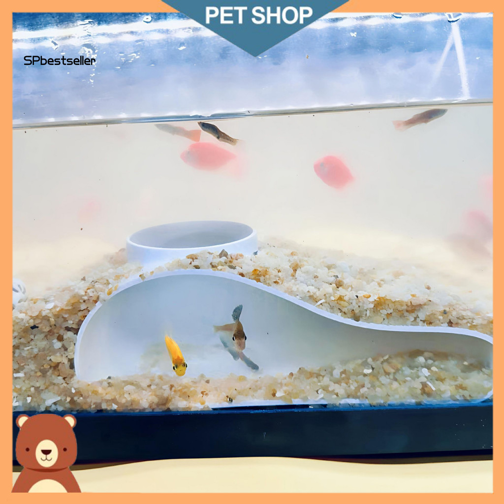 Sp Tôm Nơi ẩn náu Trang trí đường hầm bể cá Đường hầm hang động Bể cá Nơi ẩn náu cho tôm Corydora Ku