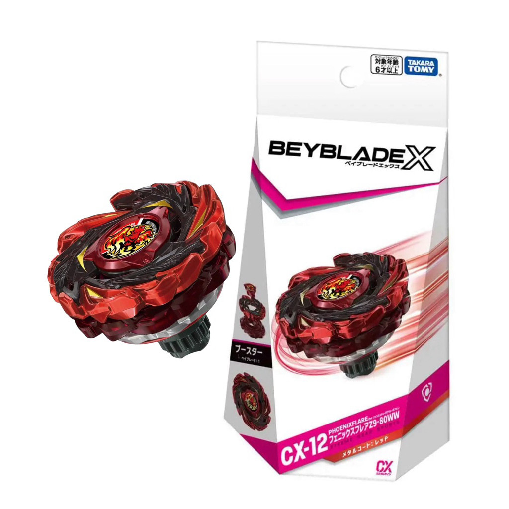 CX12 BEYBLADE X CX-12 Booster Phoenix Flare Z9-80WW Takara Tomy