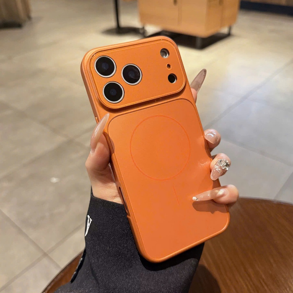 Ốp Lưng iPhone Từ Tính Giả iPhone 17 Cao Cấp, Bảo Vệ Camera Cho iPhone 11/12/13/14/15/16/17Pro/Max/A