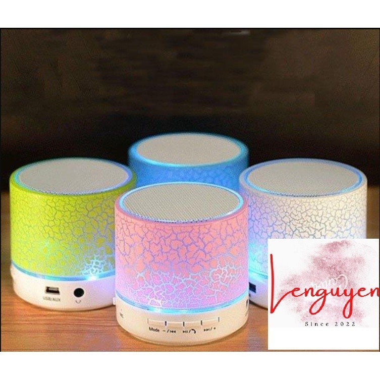 [HCM] Loa mini bluetooth HLD-600 led nháy theo nhạc