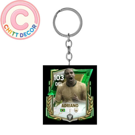 Adriano icono de 1er aniversario keychain