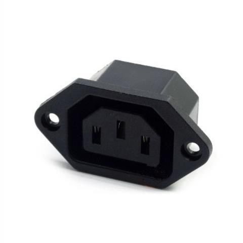 AC Pinzi Cắm C13 / C14 Ba Cổng Dọc Nam Nữ Cắm Mông Kết Nối Xe Điện Sạc Điện Cắm Điện JLXU