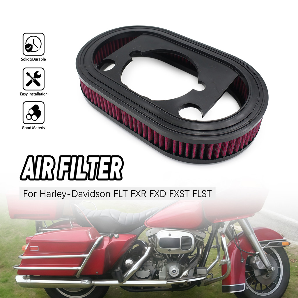 Dành Cho Harley-Davidson FLT FXR FXD FXST FLST Air Nạp Bụi 1984-1999 34-1066 29025-88 29025-88B Xe M