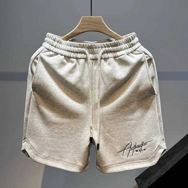 Summer Solid Color American Retro Hiphop High Street Casual Shorts Men and Women Loose Basketball Sp