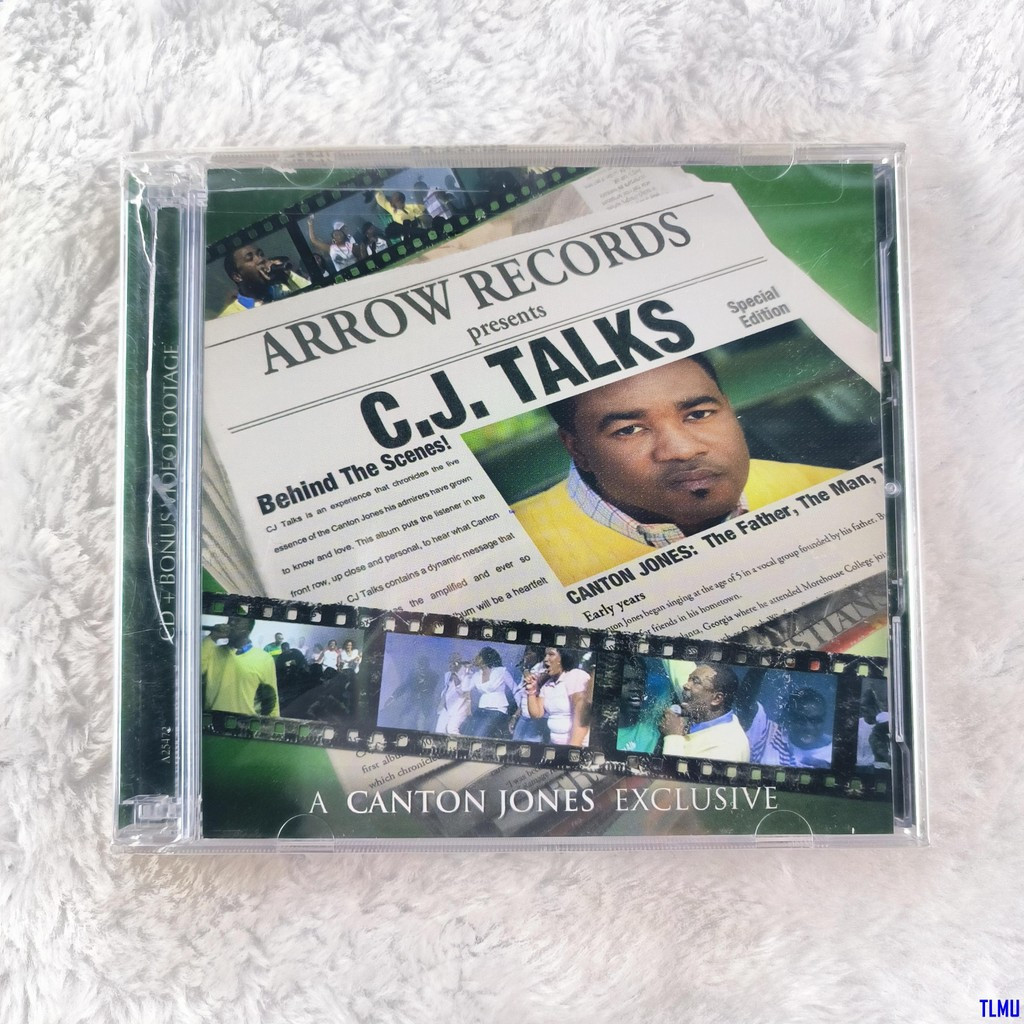 Z472 Canton Jones C.J. Album CD Talks (Độc quyền của Canton Jones) C0103