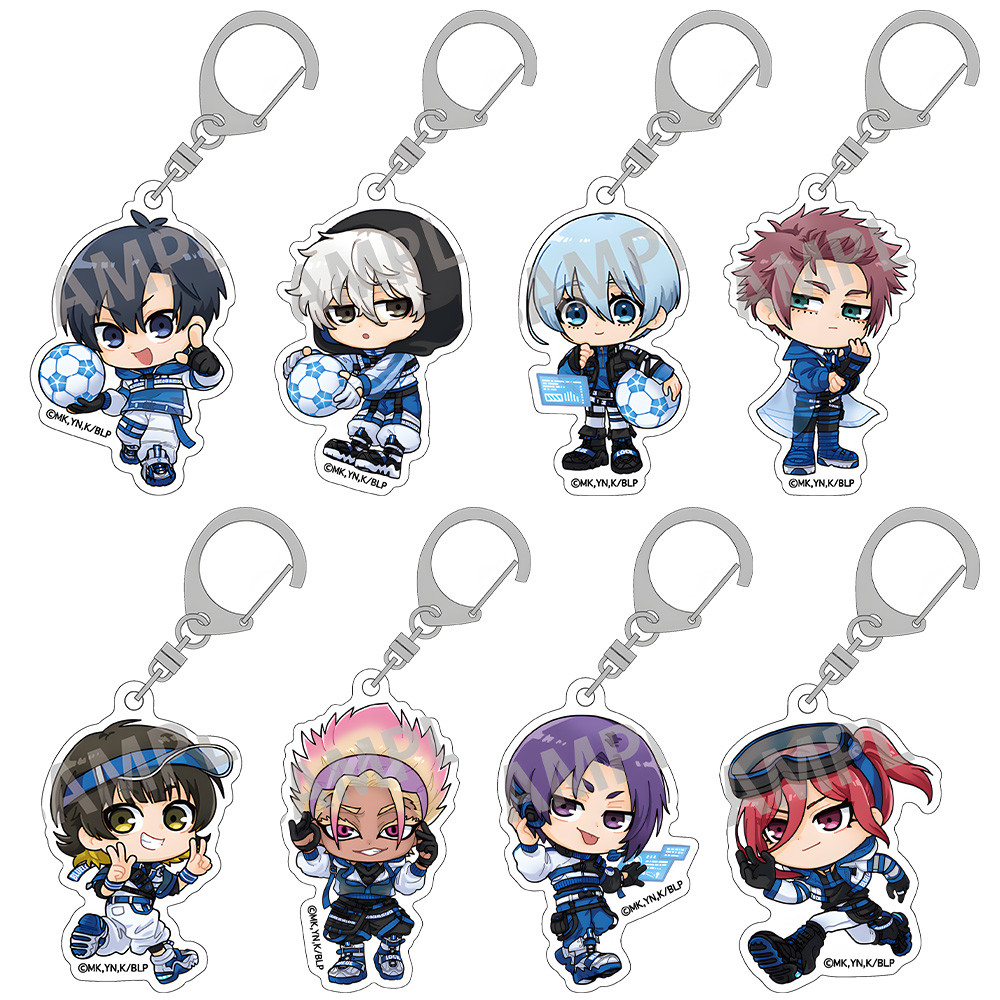 TV Anime Blue Lock character Yoichi Isagi Ryusei Shidou Yoichi Isagi Cyberpunk Revival New Acrylic k