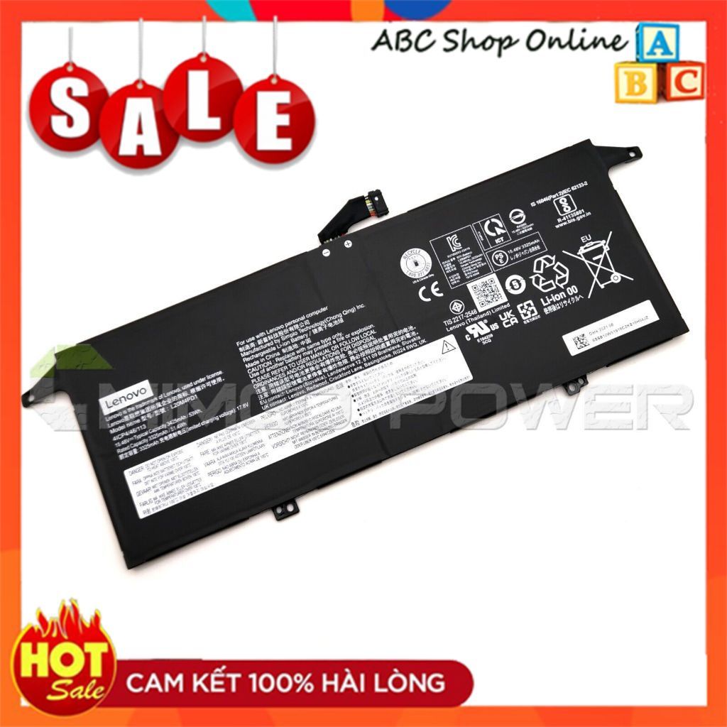 Pin Lenovo ThinkBook 13x G1 13x G1-20WJ001K 13x ITG ThinkBook Plus G2 ITG L20C4PD1 L20D4PD1 L20M4PD1