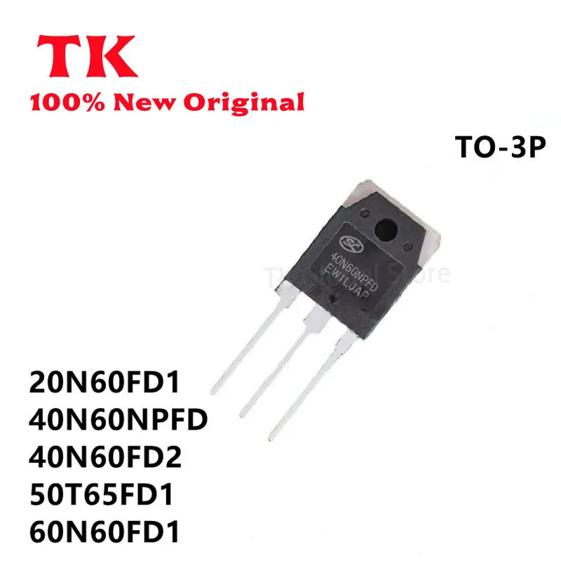 5 Cái 20N60FD1 60N60FD1 50T65FD1 40N60NPFD 40N60FD2 TO-3P IC Còn Hàng Bán Buôn