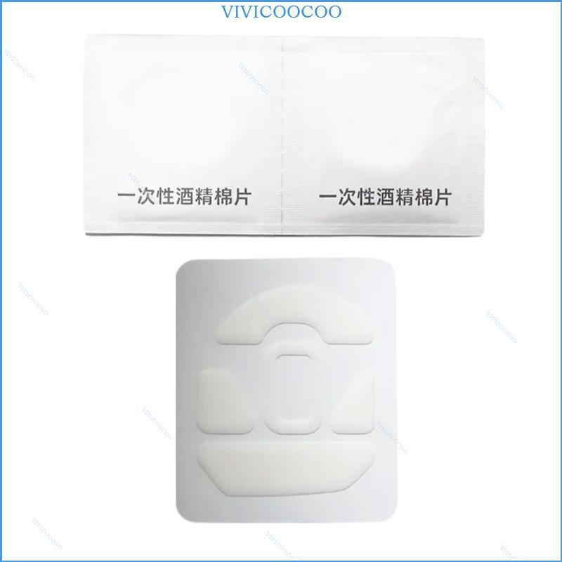 VIVI 1 Gói Esportstiger Ice Mouse Skates cho Basilisk Mouse Feet Pad Glides Cong Feet