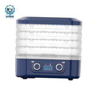 Máy sấy thực phẩm Máy sấy trái cây 5 lớp Công suất cao Máy sấy thịt bò có thể xếp chồng lên nhau 35-70C Kiểm soát nhiệt độ cho thức ăn cho thú cưng