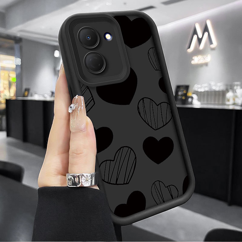 Ốp Lưng Cho Tecno Spark Go 3 Spark Go 2 GO3 GO2 KN3 KM4 Ốp Điện Thoại Trái Tim Tình Yêu Thời Trang C