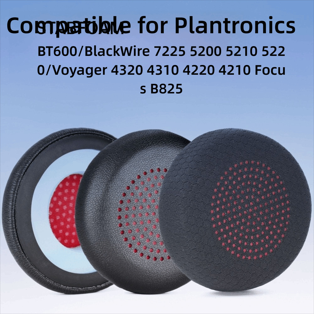 STABFOAM 1 Cặp Đệm Tai Nghe, Miếng Đệm Tai Nghe Lưới Bóng Đá Thay Thế, Cho Plantronics BT600 BlackWi