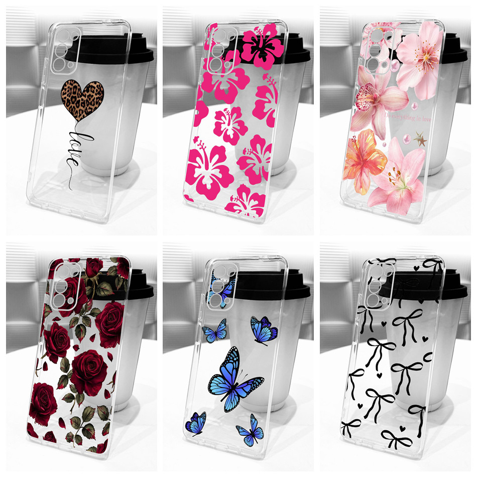 Dành Cho OPPO Reno5 5G / Reno 5 4G / Reno5 Pro 5G Vỏ Silicon Mềm TPU Trong Suốt Vỏ Điện Thoại Họa Ti